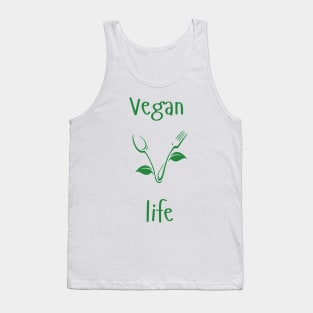 vegan life Tank Top